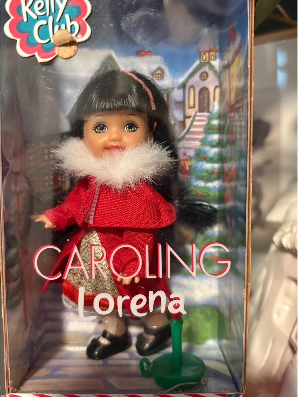 Vintage 2001 Kelly Club Caroling Lorena Doll NIB Barbie Holiday Christmas Y2K